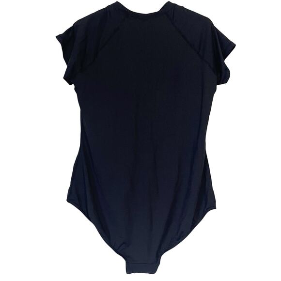 SEA LEVEL AUSTRALIA NWT Essentials Short Sleeve One Piece in Black Size US 12 - Picture 5 of 15